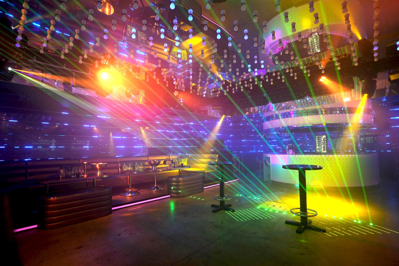 VIP area at CROSS ROPPONGI