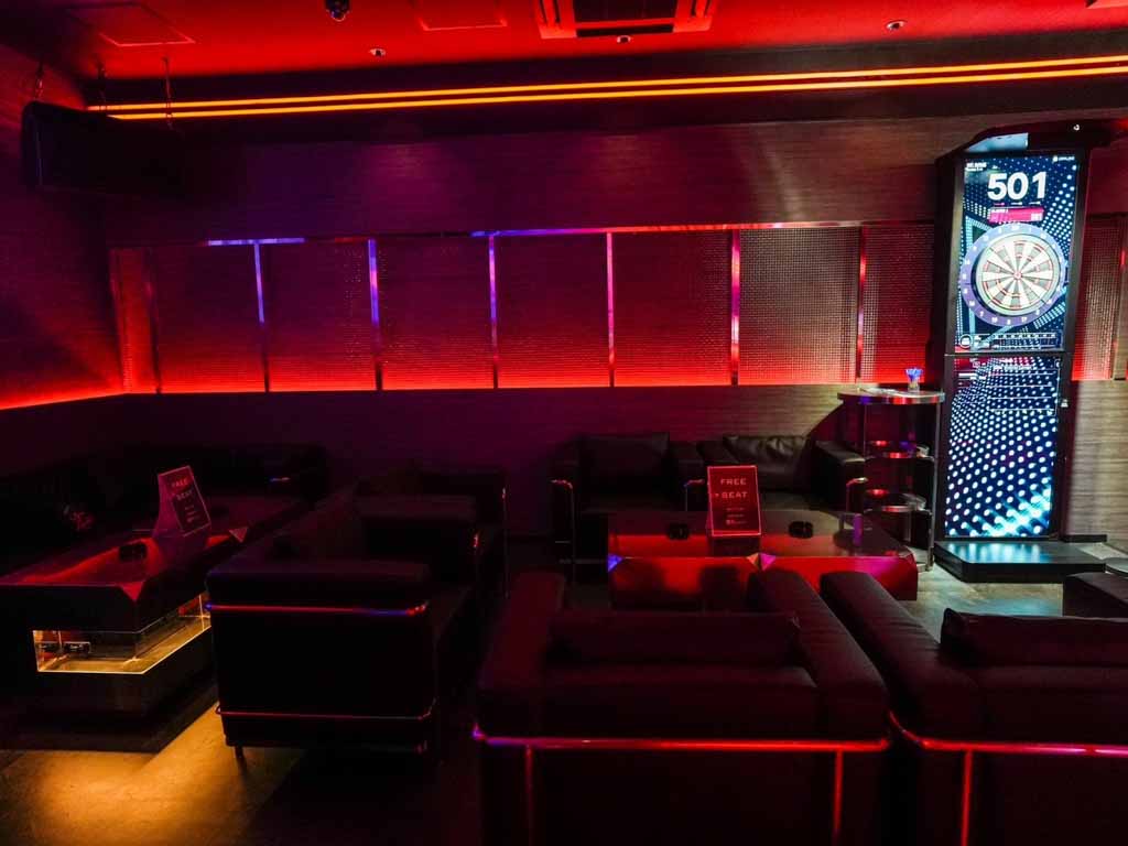 VIP area at TIDE TOKYO