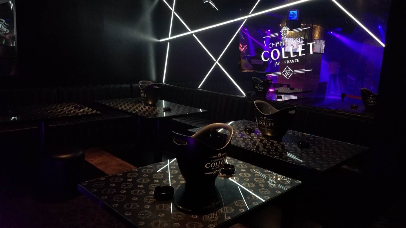 VIP area at CLUB VIZEL