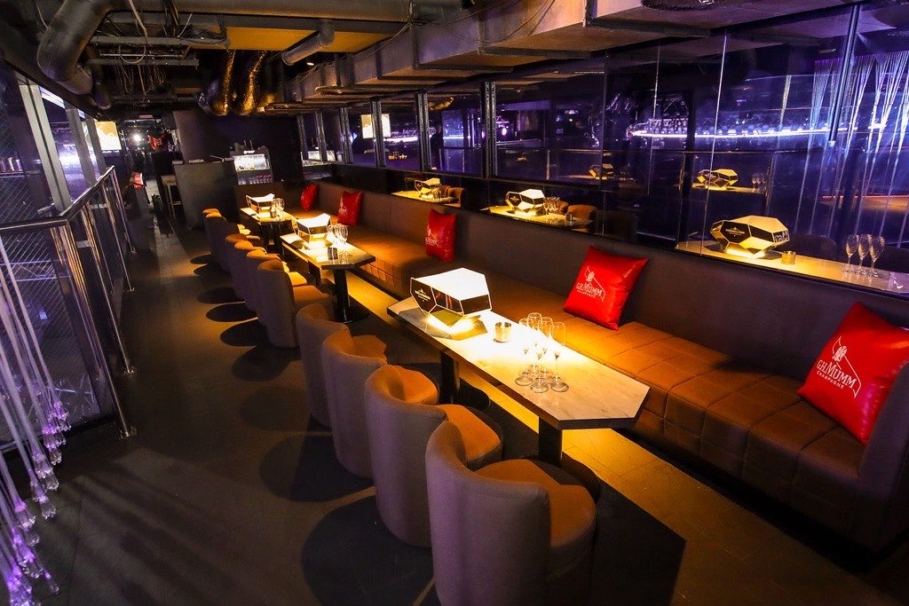 VIP area at WARP SHINJUKU